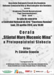 Corala „Sfântul Mina” a Protopopiatului Slobozia, concert in Stagiunea Corala 